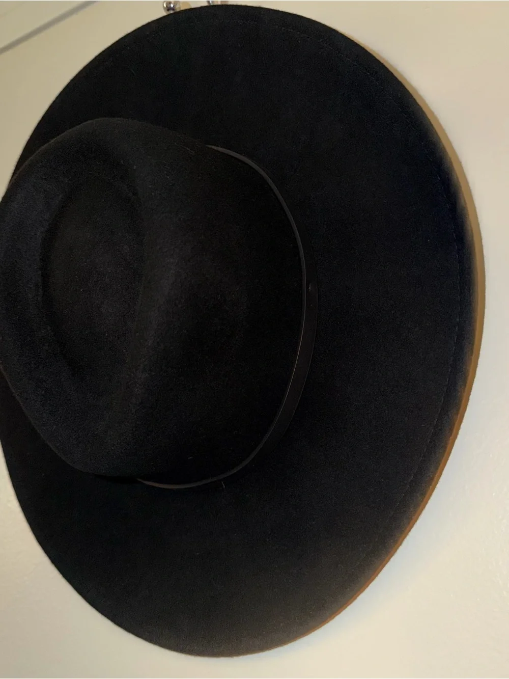 Classic Black Felt Fedora Hat